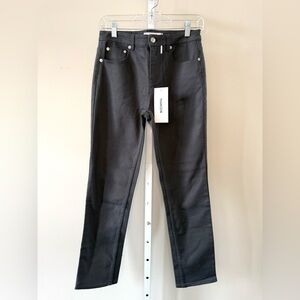 NWT Thakoon Classic Skinny Slate Grey High Rise Cotton Spandex Cropped